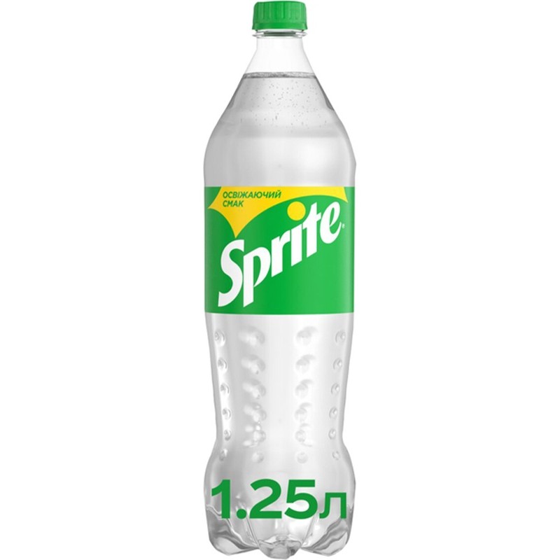 Напій Спрайт / Sprite, ПЕТ, 1.25л